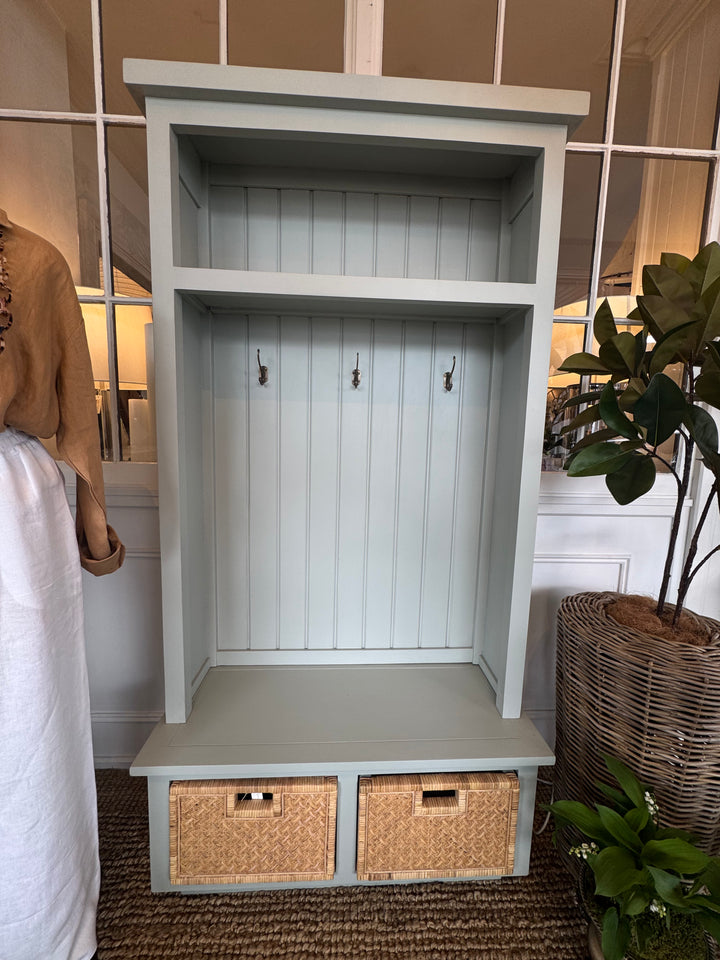 Sioux Hallstand | Pale Blue Finish | W101 x D44 x H198cm