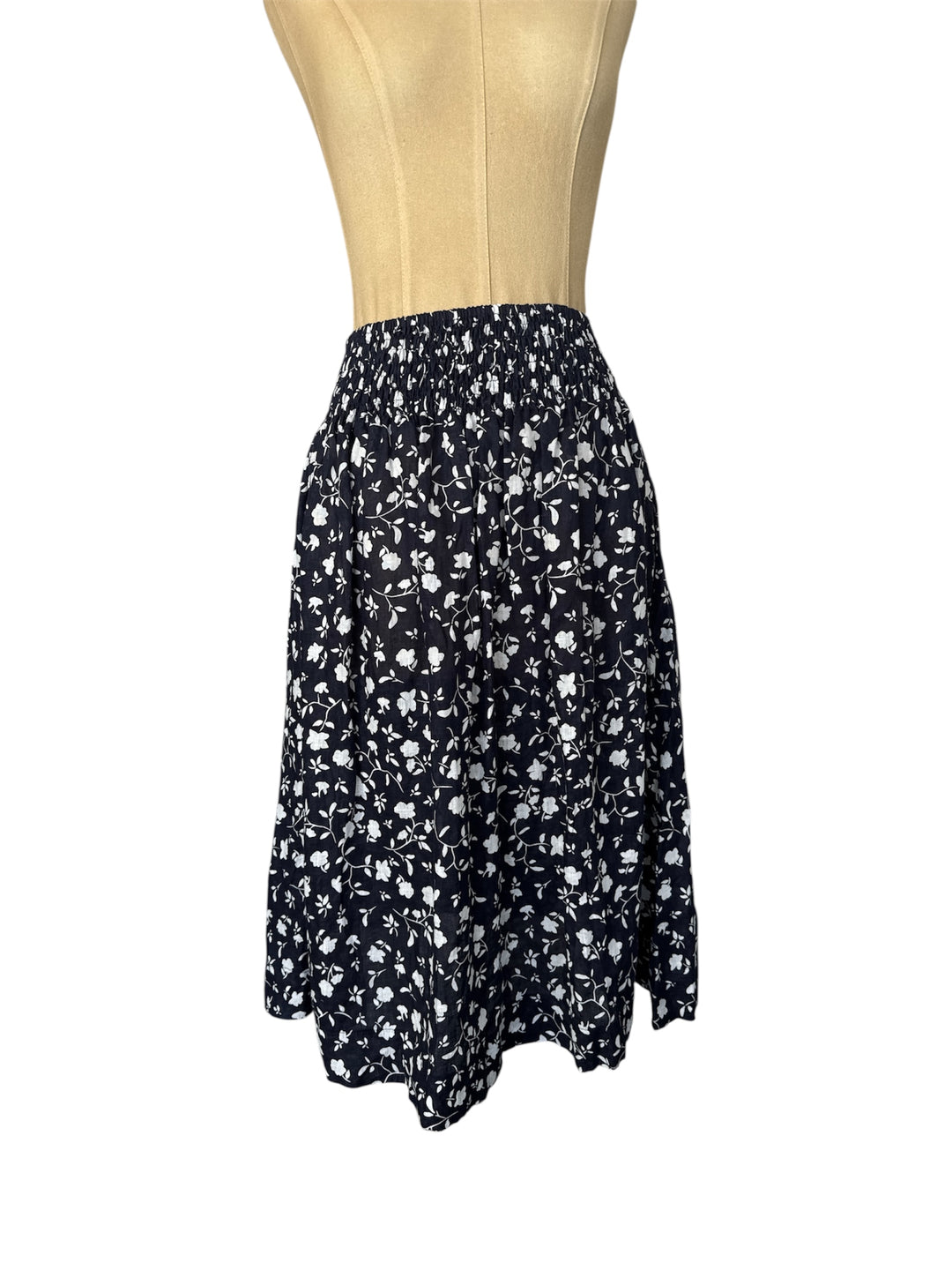 Frockk | Lola Skirt | Indigo Floral