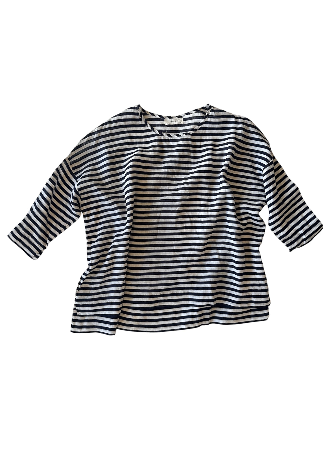 Frockk | Hunter Top | Indigo Stripe