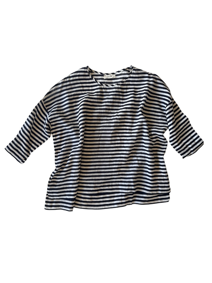 Frockk | Hunter Top | Indigo Stripe