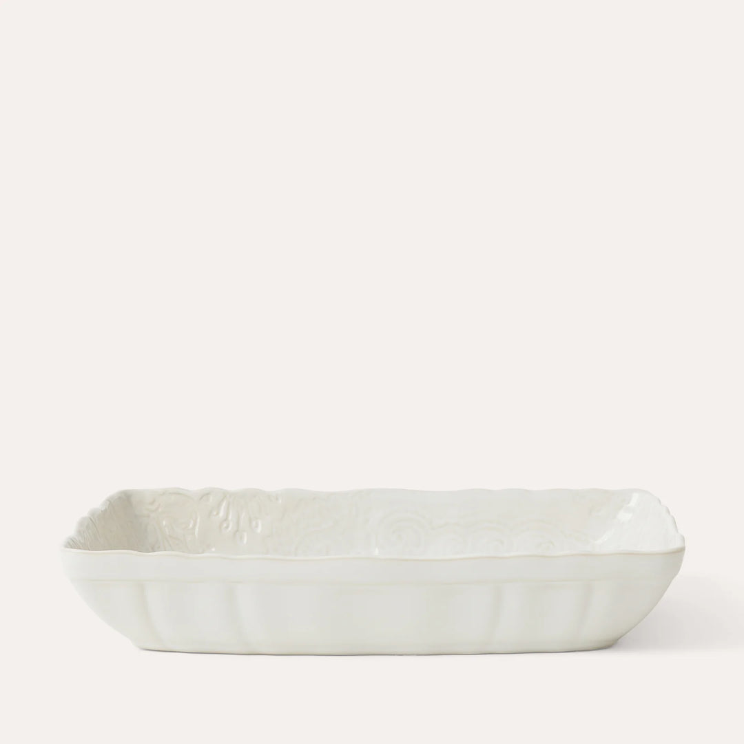 Arabesque Small Gratin | White