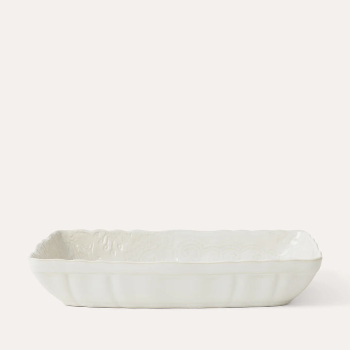 Arabesque Small Gratin | White