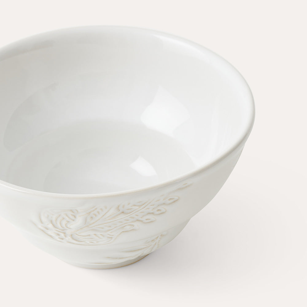 Arabesque Cup | No Handle | White