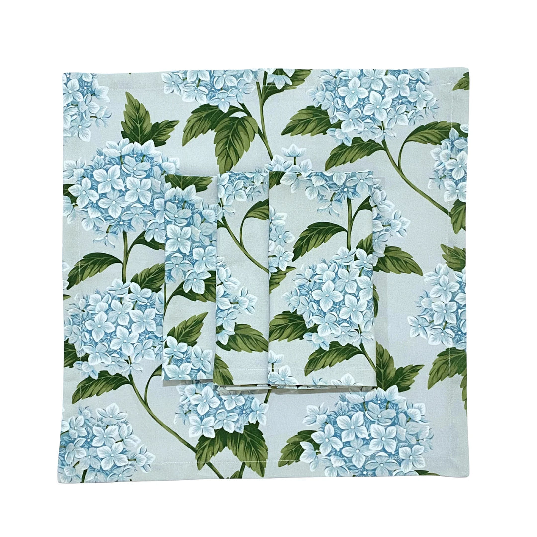 Blue Hydrangea Napkins | Set of Four