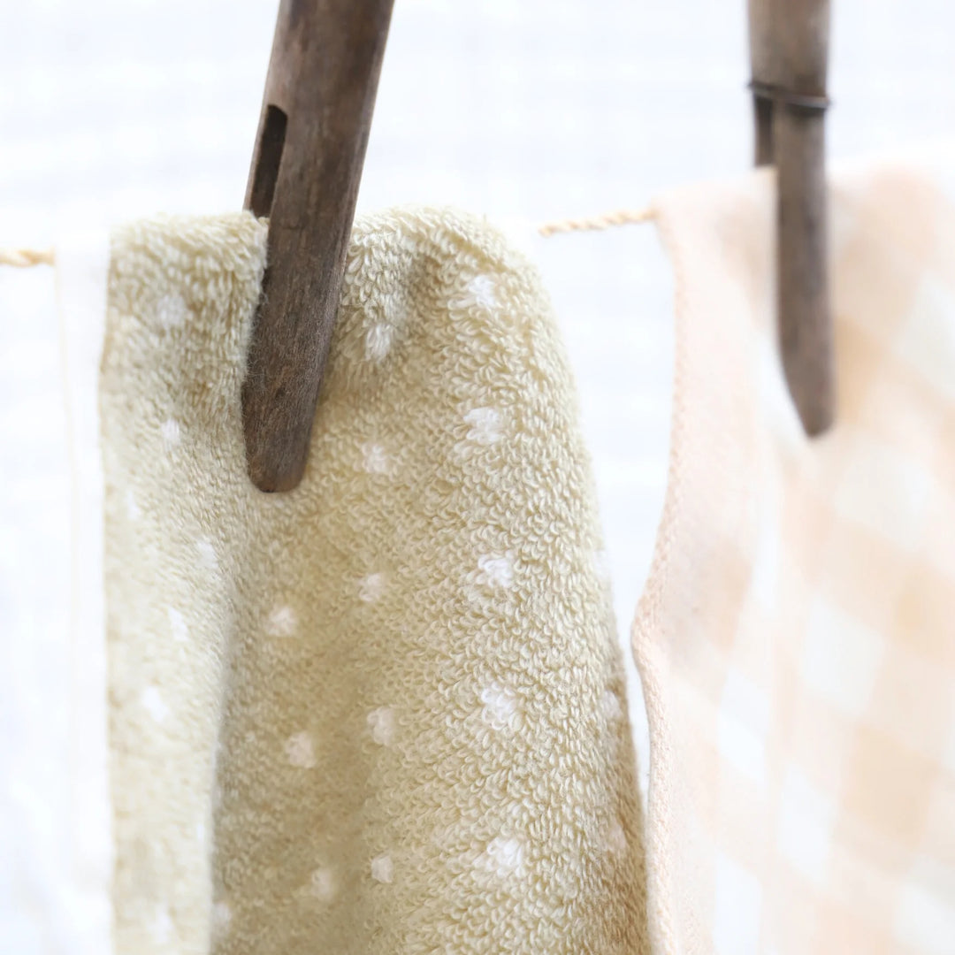 Undyed Organic Cotton Reusable Wipes | 5 Pack | Multi