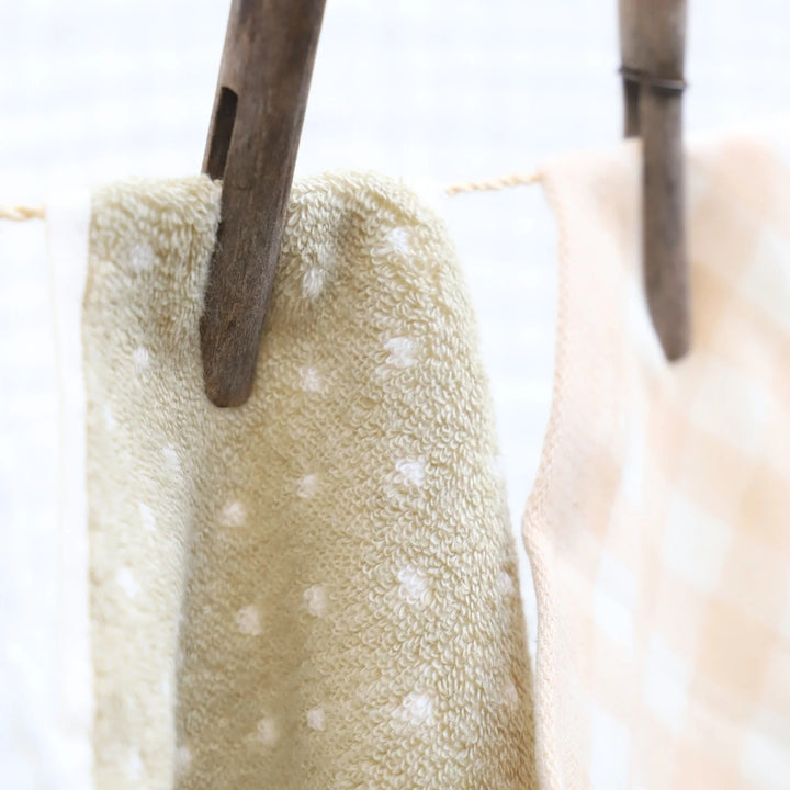 Undyed Organic Cotton Reusable Wipes | 5 Pack | Multi