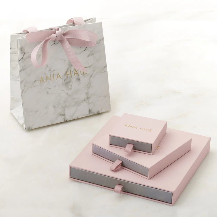 Ania | Glam Silver/CZ Oval Hoop Earrings