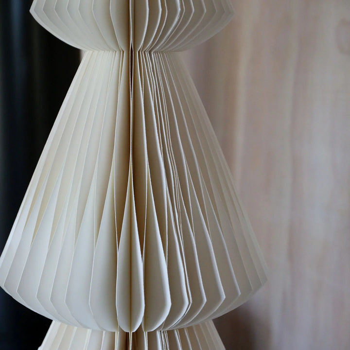 Evergreen Standing Paper Tree | Off-White | 160cm