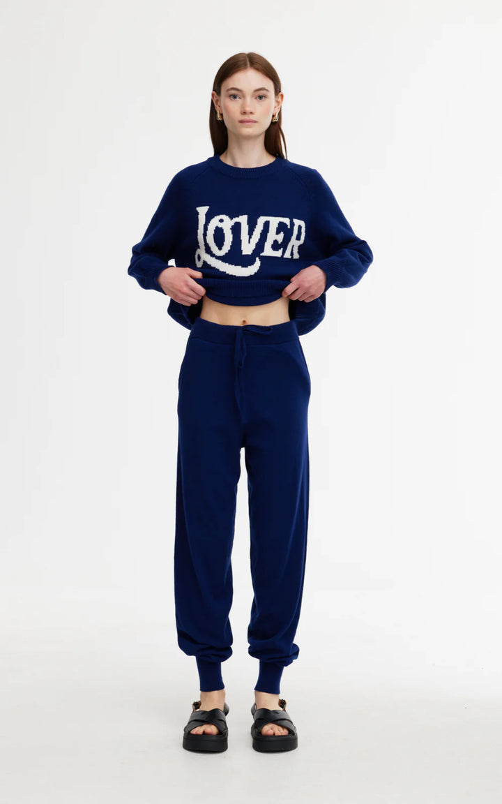 Kinney | Eliza Knit Pant | Indigo
