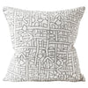 Zaire Dark Mud Cushion & Insert | 55x55cm