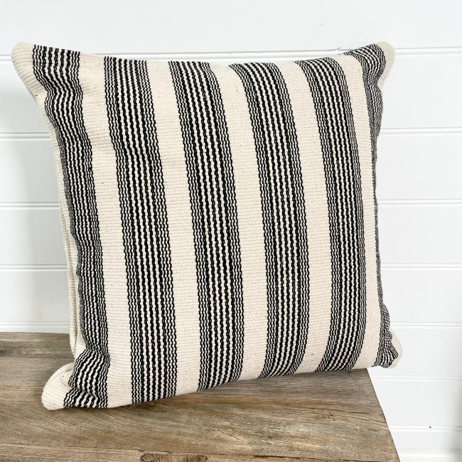 Domino Recycled Cotton Cushion &amp; Poly Insert | 50x50cm (BOWRAL)