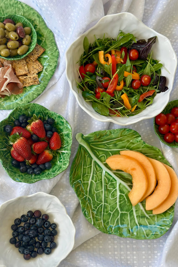 Cabbage Bowl Large 32 cm | Melamine | White