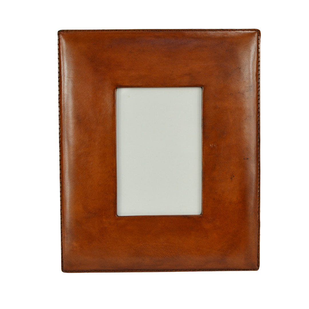 Leather Photo Frame | Tan | Plain