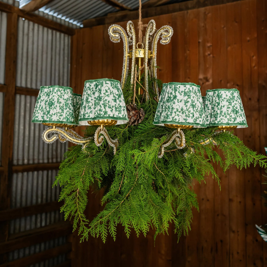Ivy Scalloped Lamp Shade