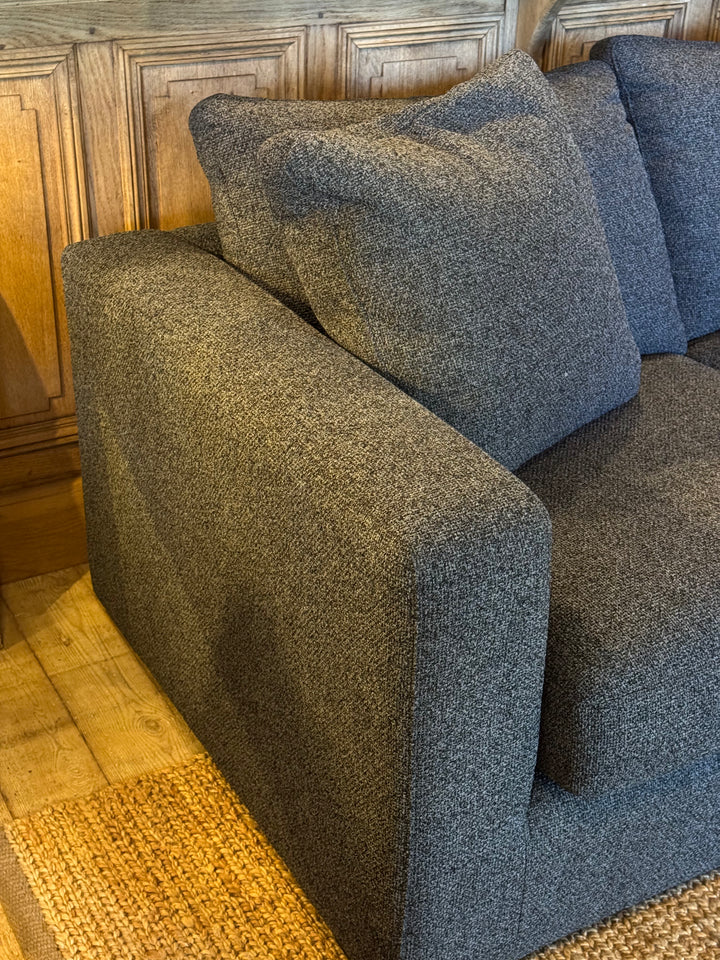 Aspen Shona 2 Str Sofa | Profile Envy Raven | Nero Foot | Luxura Foam Seat Upgrade