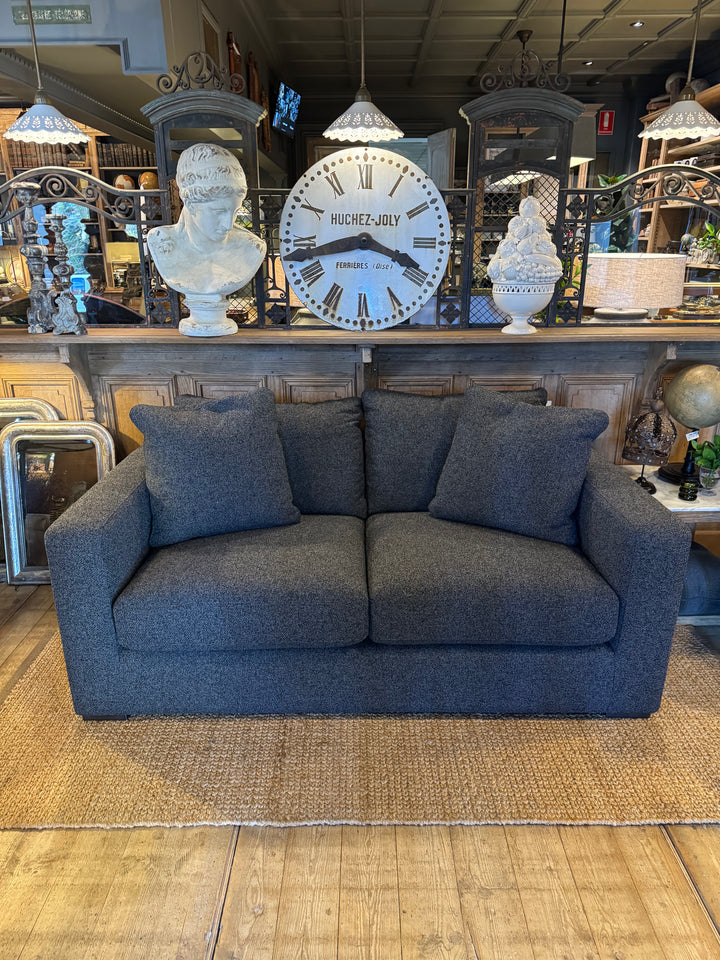 Aspen Shona 2 Str Sofa | Profile Envy Raven | Nero Foot | Luxura Foam Seat Upgrade