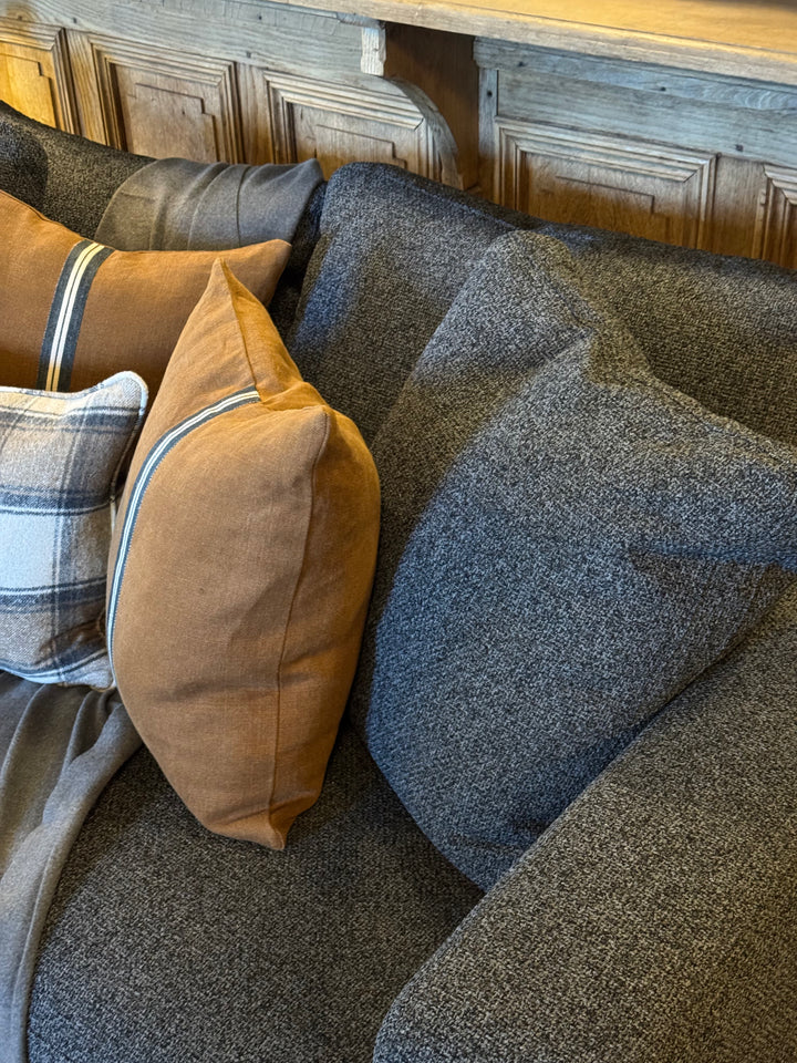 Aspen Shona 2 Str Sofa | Profile Envy Raven | Nero Foot | Luxura Foam Seat Upgrade