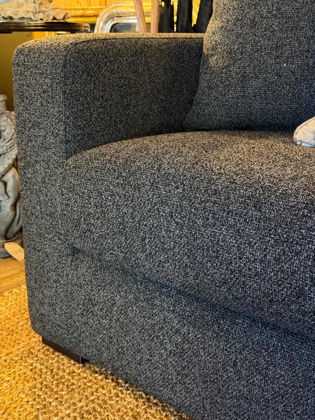 Aspen Shona 2 Str Sofa | Profile Envy Raven | Nero Foot | Luxura Foam Seat Upgrade