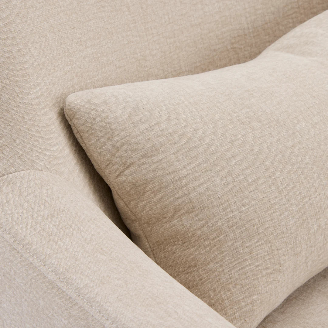 Ryan Swivel Tub Chair with Natural Poly Slip Cover (other colours available)