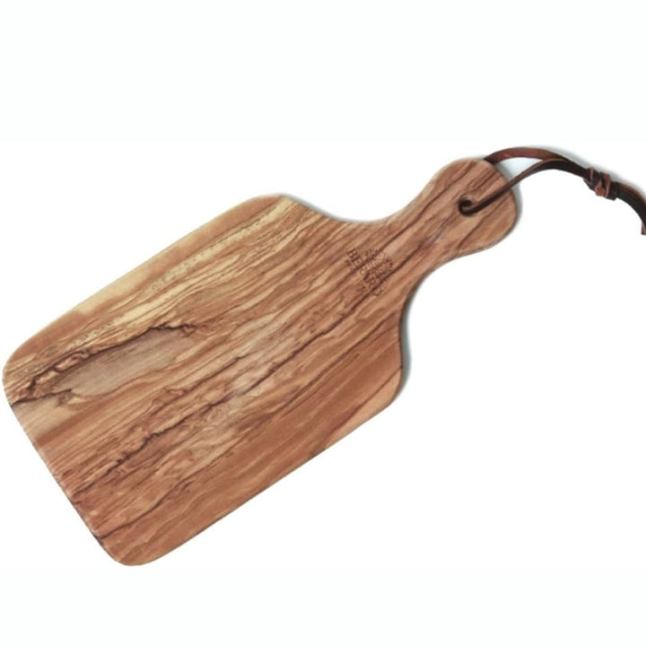 Berard | Olive Wood Cutting Board w Handle | 26x12cm