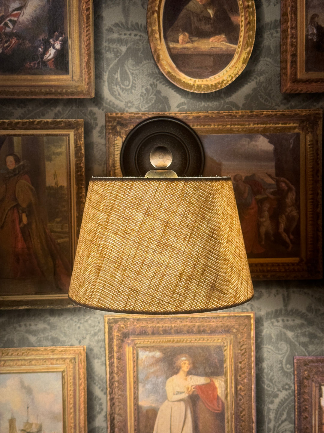 Croce Wall Lamp | Bronze | Excludes shade | H 12cm Depth 20cm