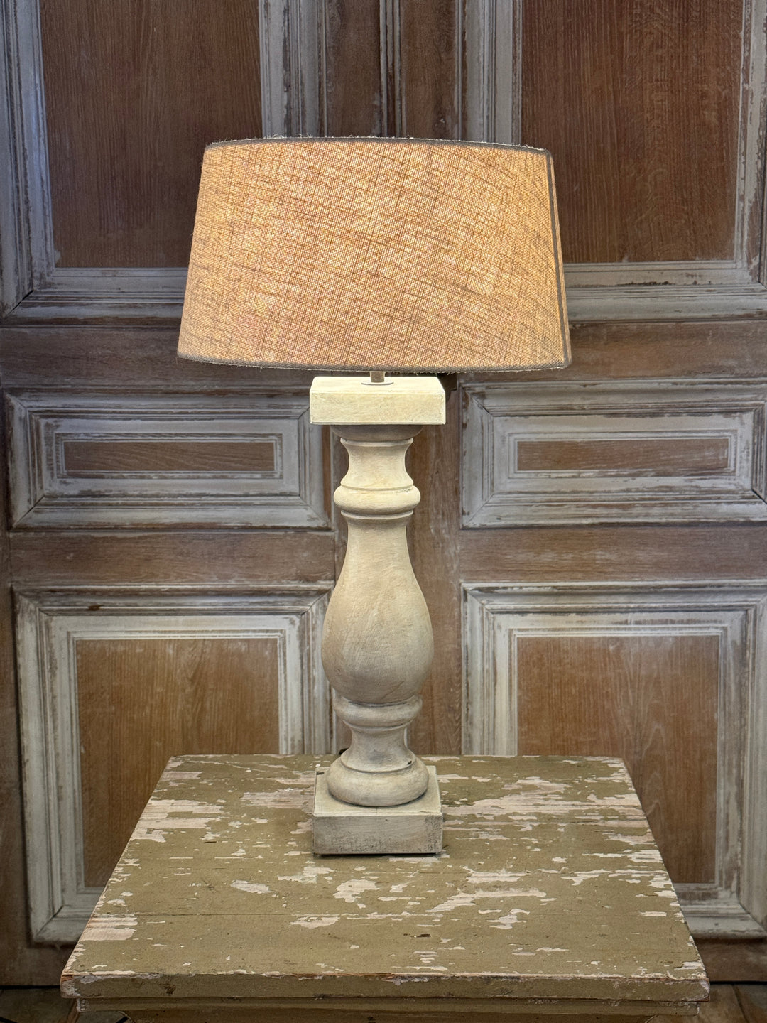 Dicora Lamp Base | Old White | Small | H50cm