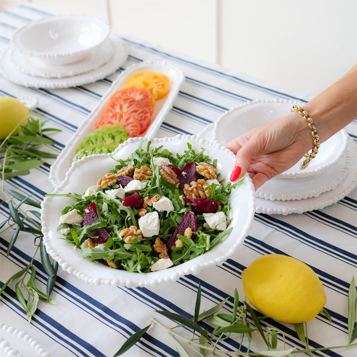 Pearl Bowl 36cm | Melamine | White