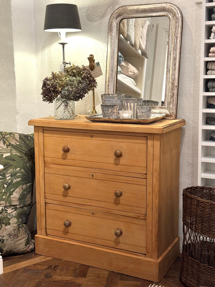 Kauri Pine Chest of Three Drawers