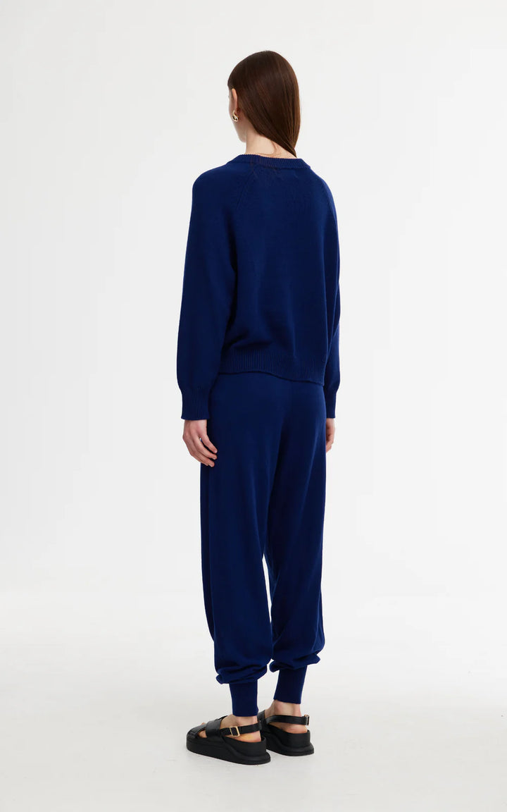 Kinney | Eliza Knit Pant | Indigo
