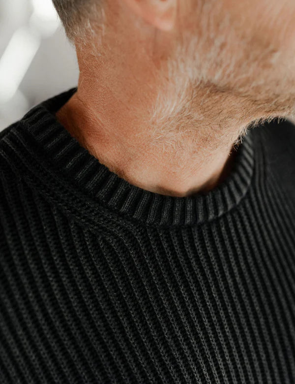 Simple | Fisher Knit | Black