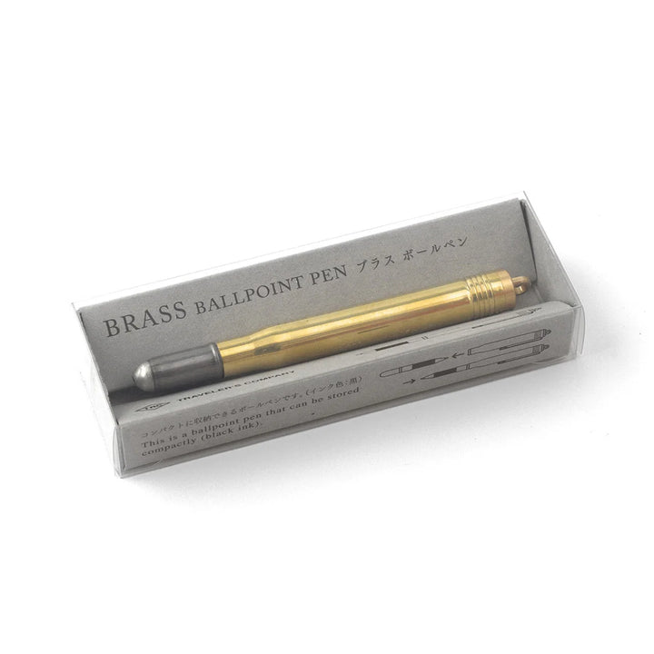 Brass Ballpoint Pen | Traveller&