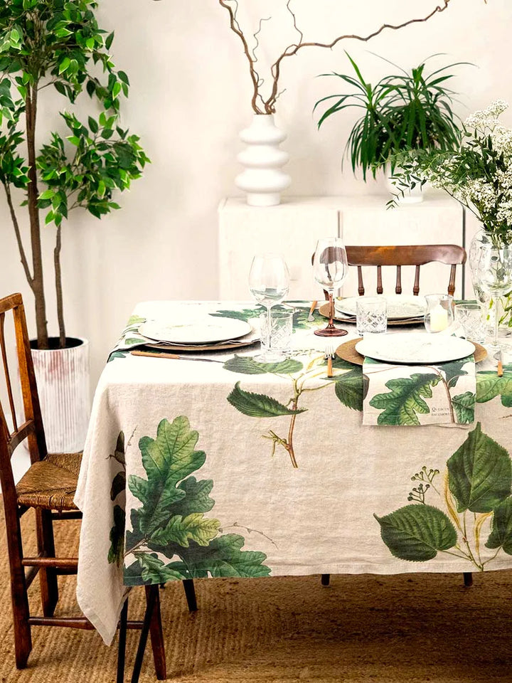 Trees | Linen Tablecloth | 170 x 330cm