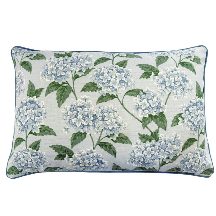Blue Hydrangea Outdoor Cushion Cover | 40x60cm