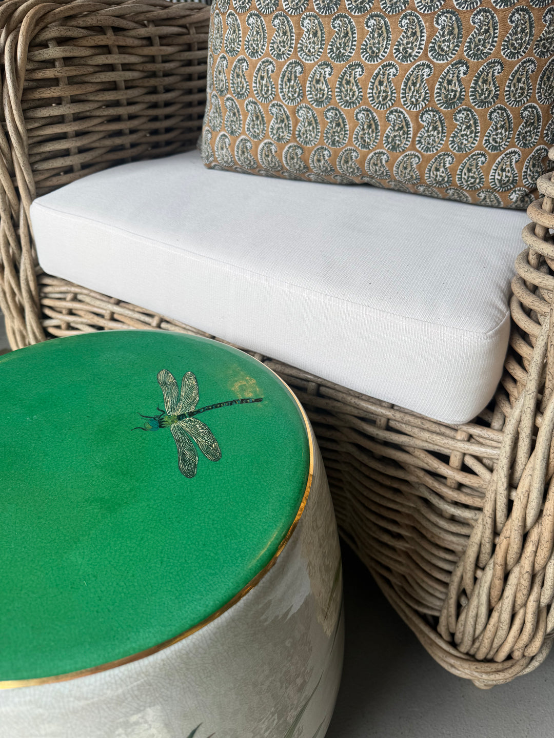 Pina Pina Museo Porcelain Stool (BOWRAL STORE)