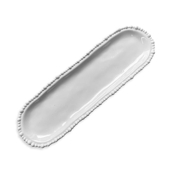 Pearl Platter 45cm | Melamine | White