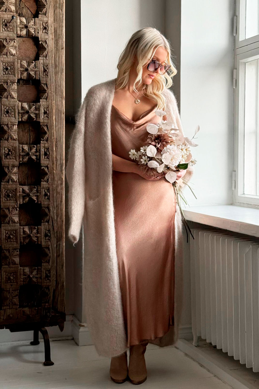 Bypias | Monroe Viscose Dress | Amber