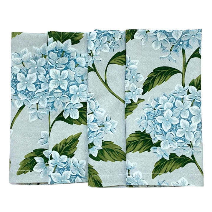 Blue Hydrangea Napkins | Set of Four
