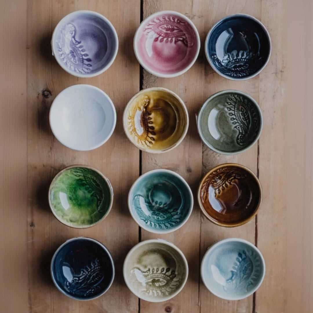 Arabesque Small Dip Bowl | Shadow