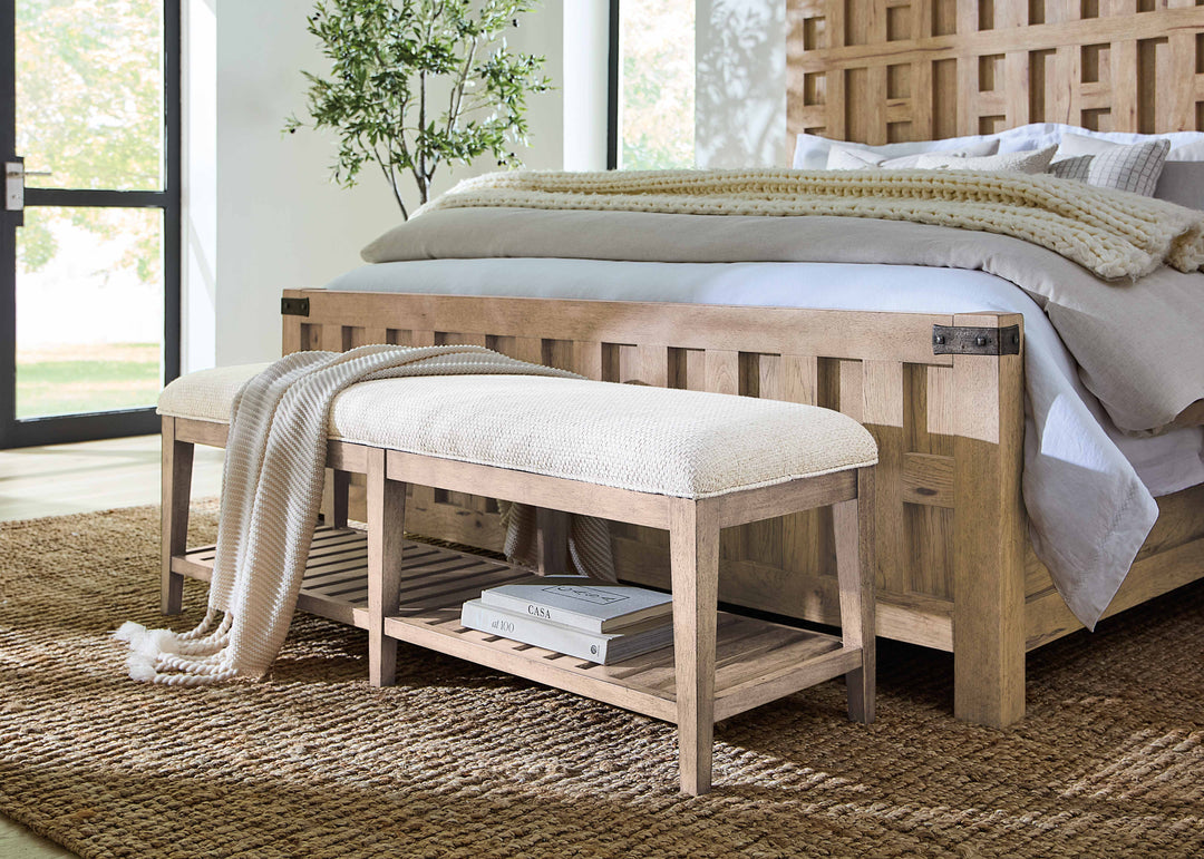 Vineyard Row Bed End Bench Seat