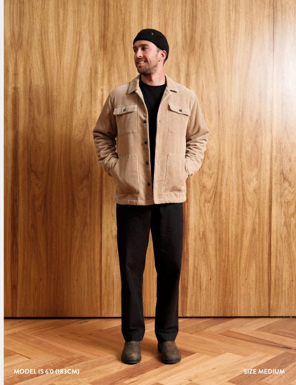 Simple | Stockyard Workers Jacket | Stone