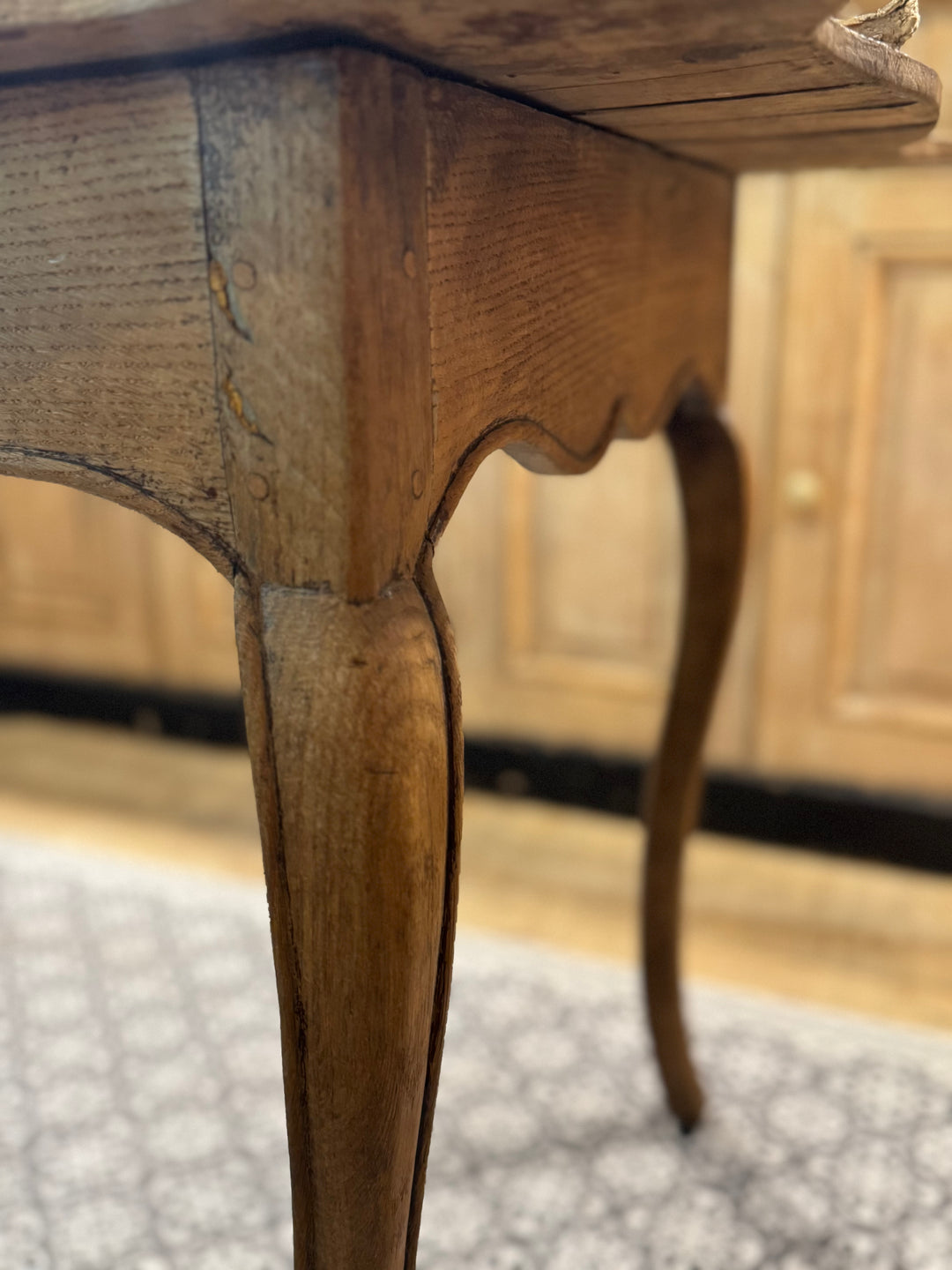 Early 20th Century Belgian Occasional Oak Table | Le Mans