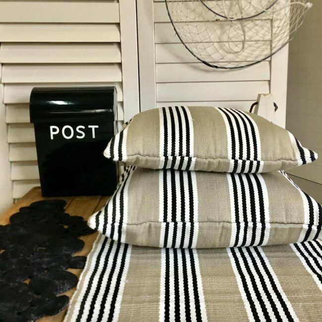 Durban Sand | Outdoor Cushion Cover &amp; Poly Insert | 60x60cm (BOWRAL)