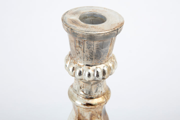 Ramsey Mercury Glass Candleholder | Flamant Belgium-Suzie Anderson Home