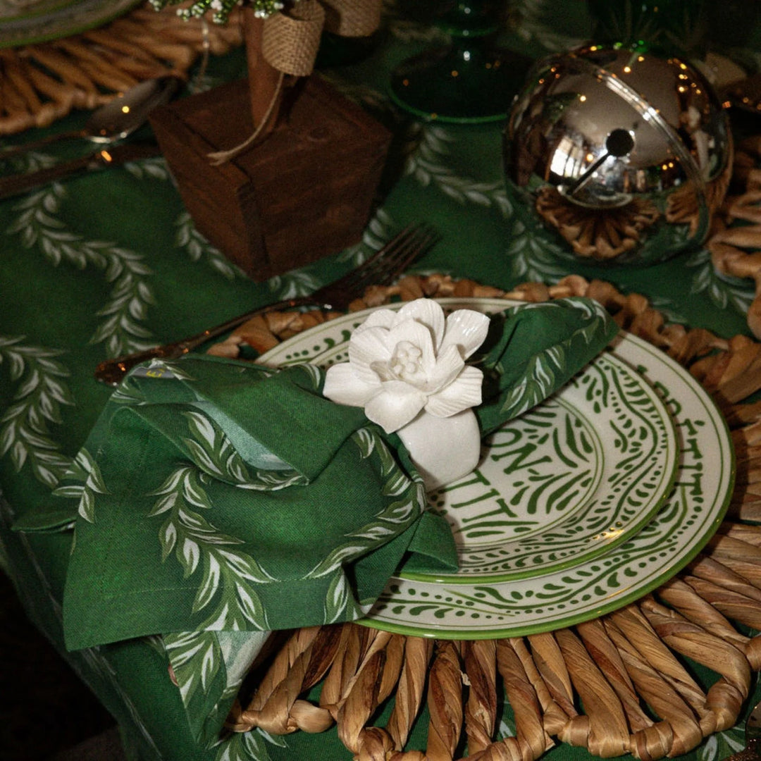 Verdant Green Vine Napkins | Set of 4