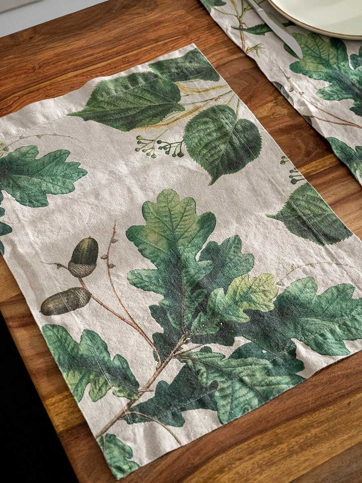 Trees | Linen Placemat | 2 pack | 35x48cm