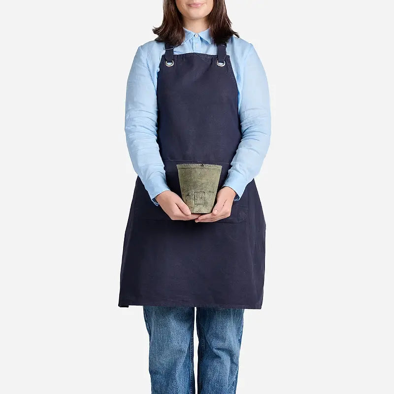 Abal Nero Ombre Pot with Saucer | Medium