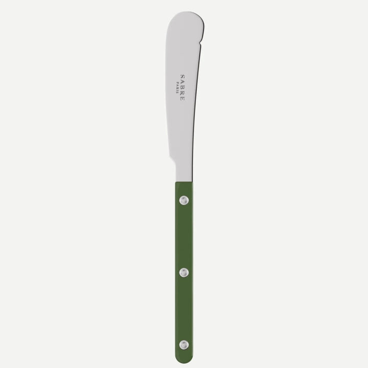 Sabre | Bistrot Solid Green | Butter Knife