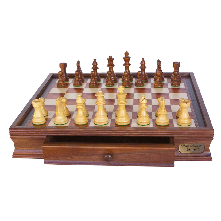 Dal Rossi Chess Set with Drawer | Made in Italy | 50cm