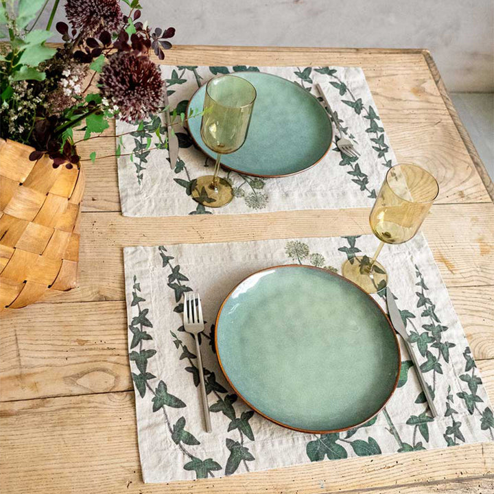 Ivy | Linen Placemat | 2 pack | 35x48cm
