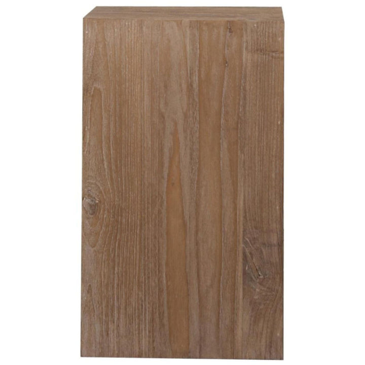 Adkins Wood Pedestal | Flamant Belgium | 30X30X90-Suzie Anderson Home